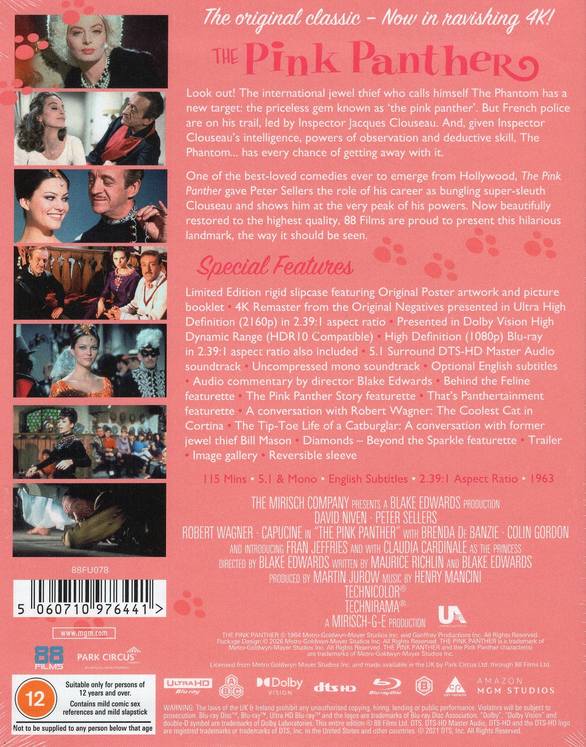 The Pink Panther (Limited Edition) (ej svensk text) (4K Ultra HD + Blu-ray) - 2
