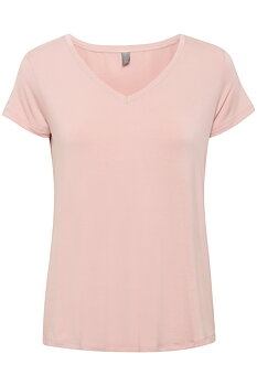 CUpoppy V-neck T-Shirt Pale Mauve