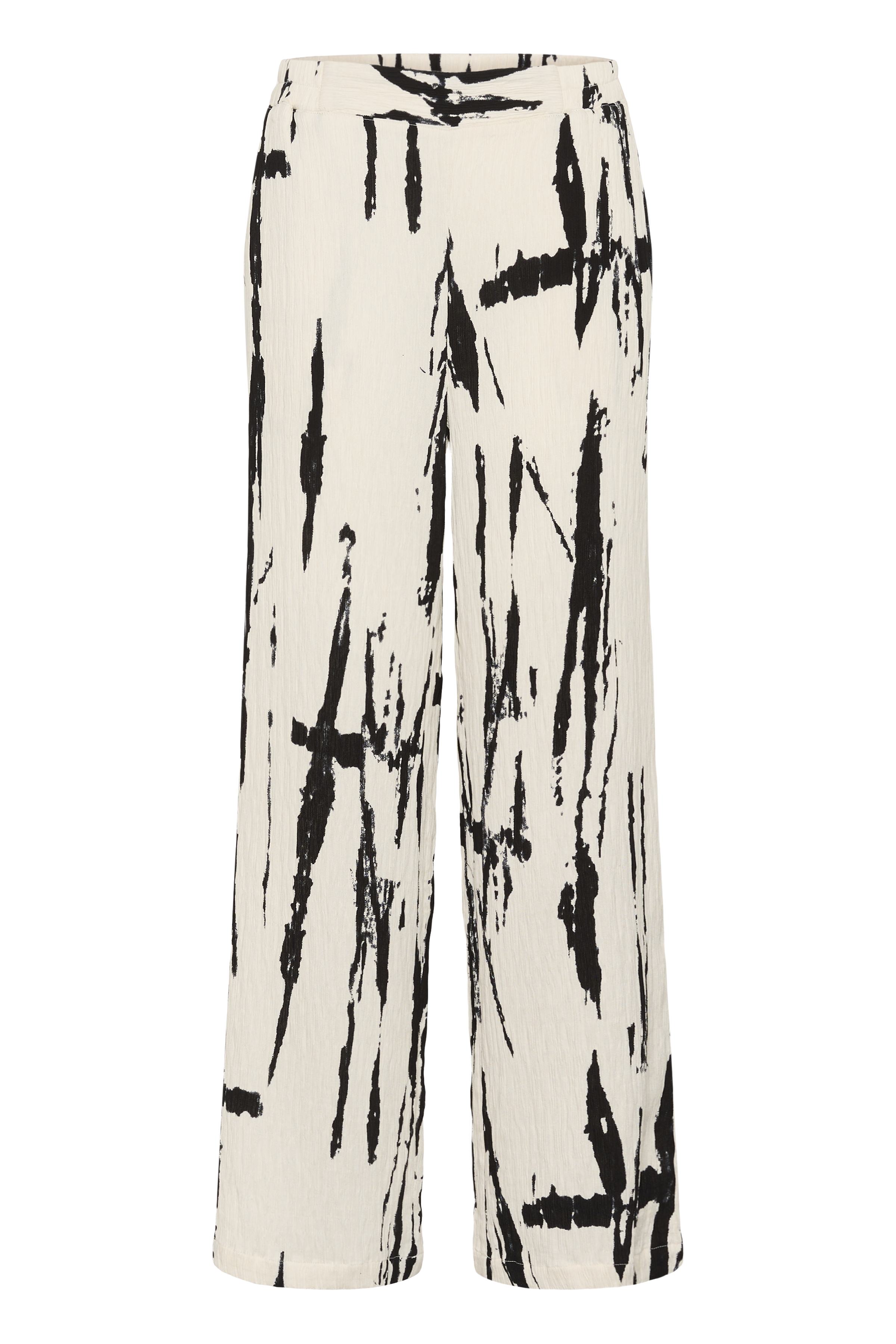 CUora Pants White/Black Mix