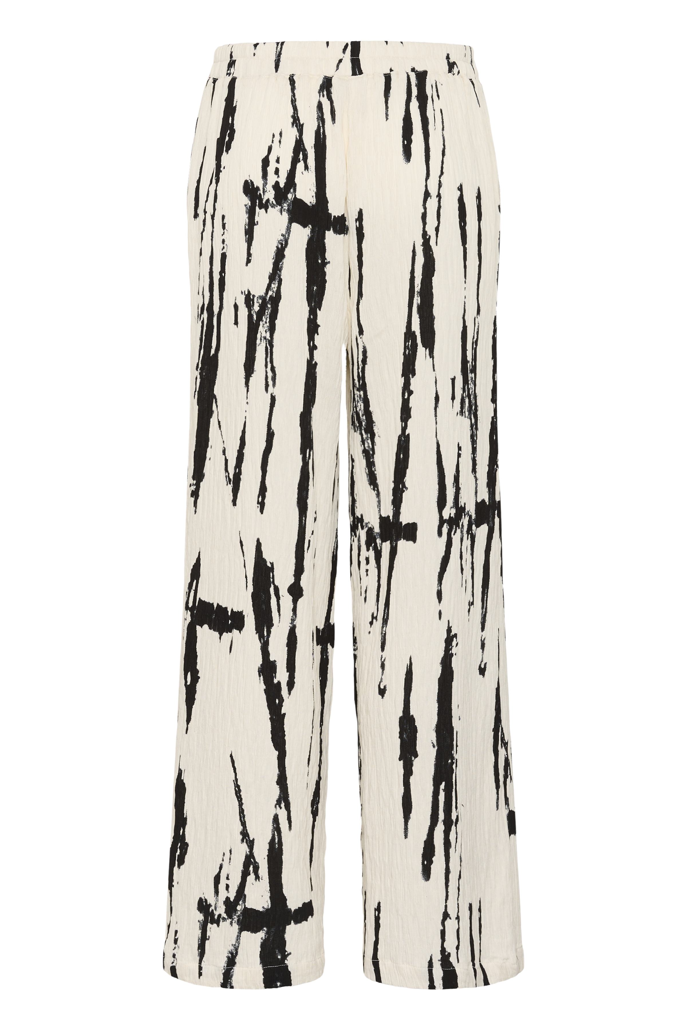 CUora Pants White/Black Mix - 2