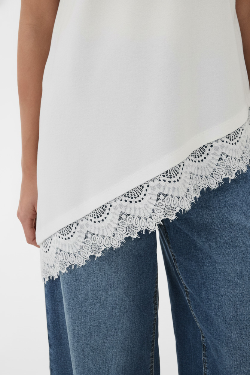 CUvena T-Shirt Spring Gardenia - 3