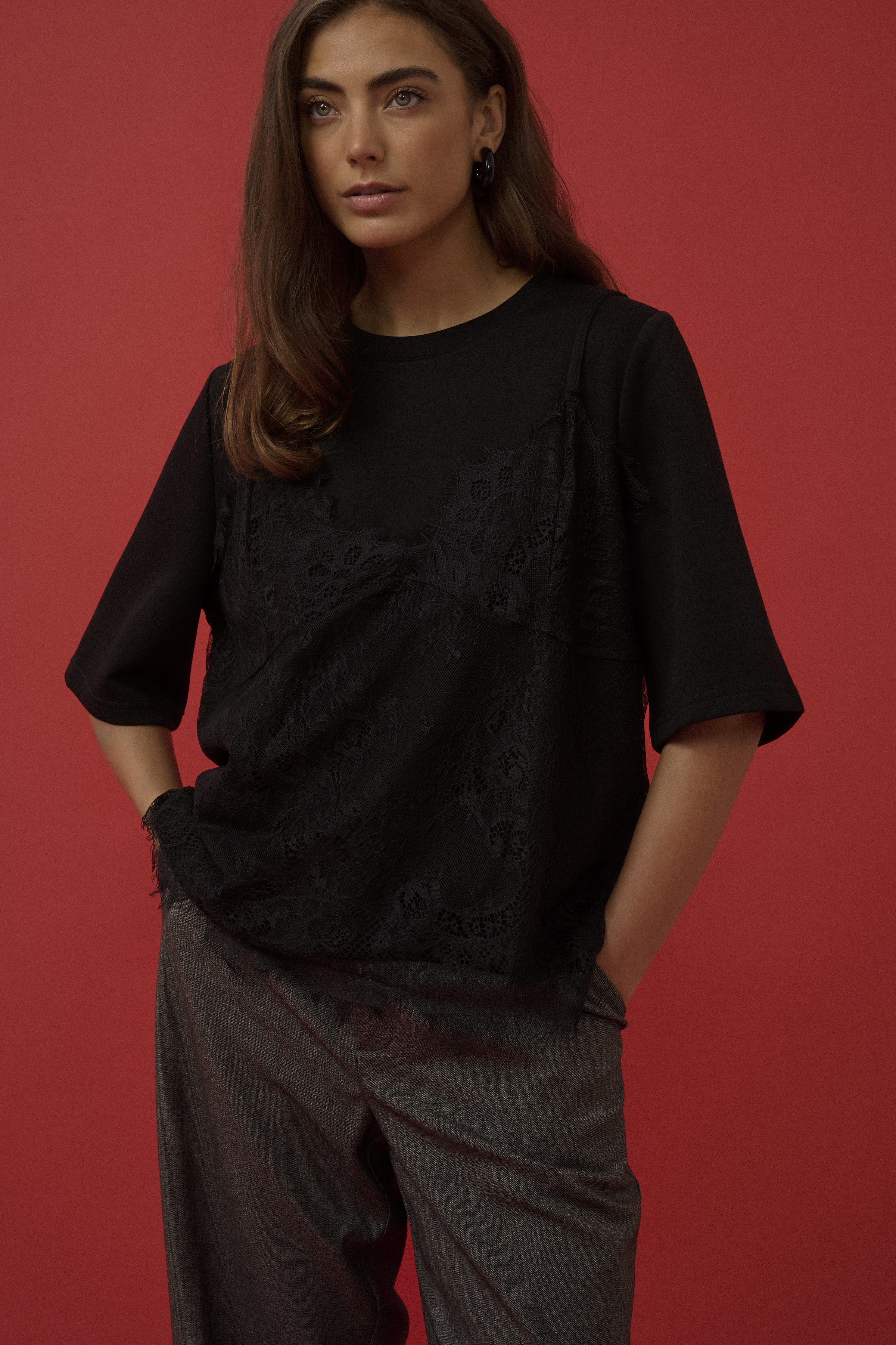 CUKARLA CHABRINA T-SHIRT Meteorite - 8