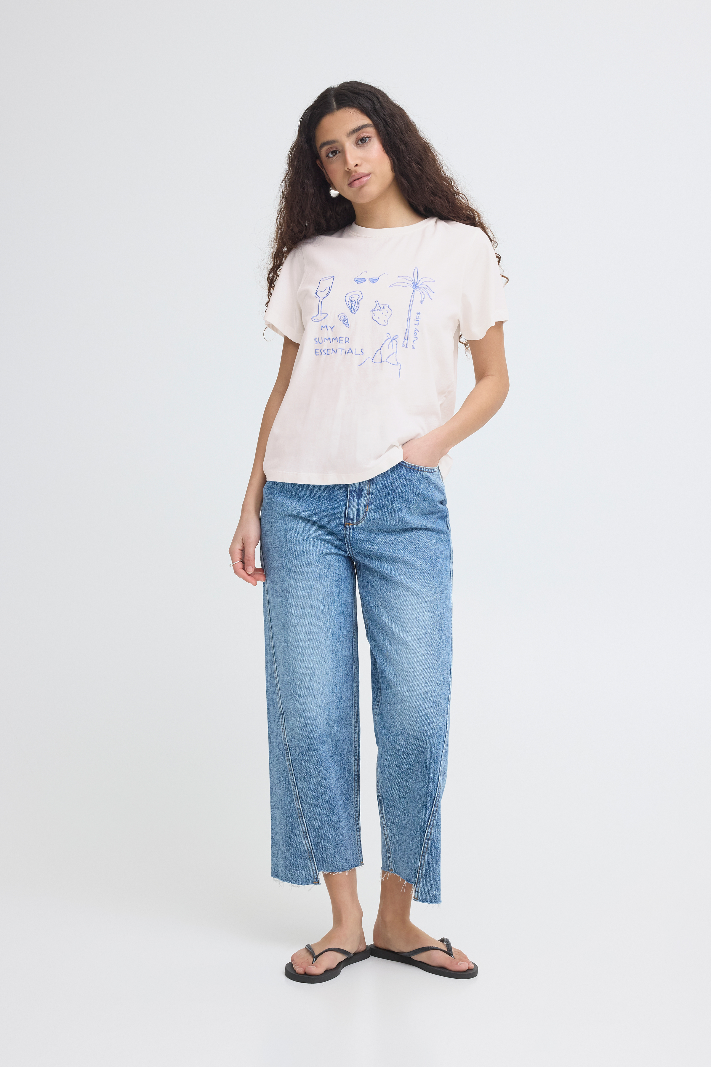 IHNOVOLA SS2 CLOUD DANCER / WEGDEWOOD - 6