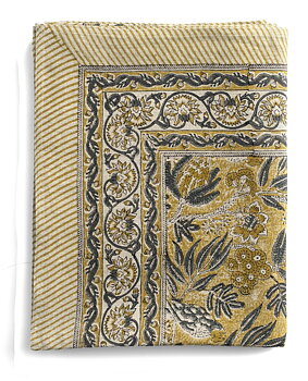 Chamois Linne Bordsduk Parrot Ochre 