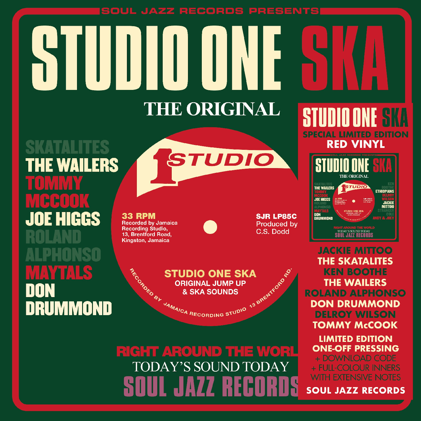 Soul Jazz Records presents - Studio One Ska