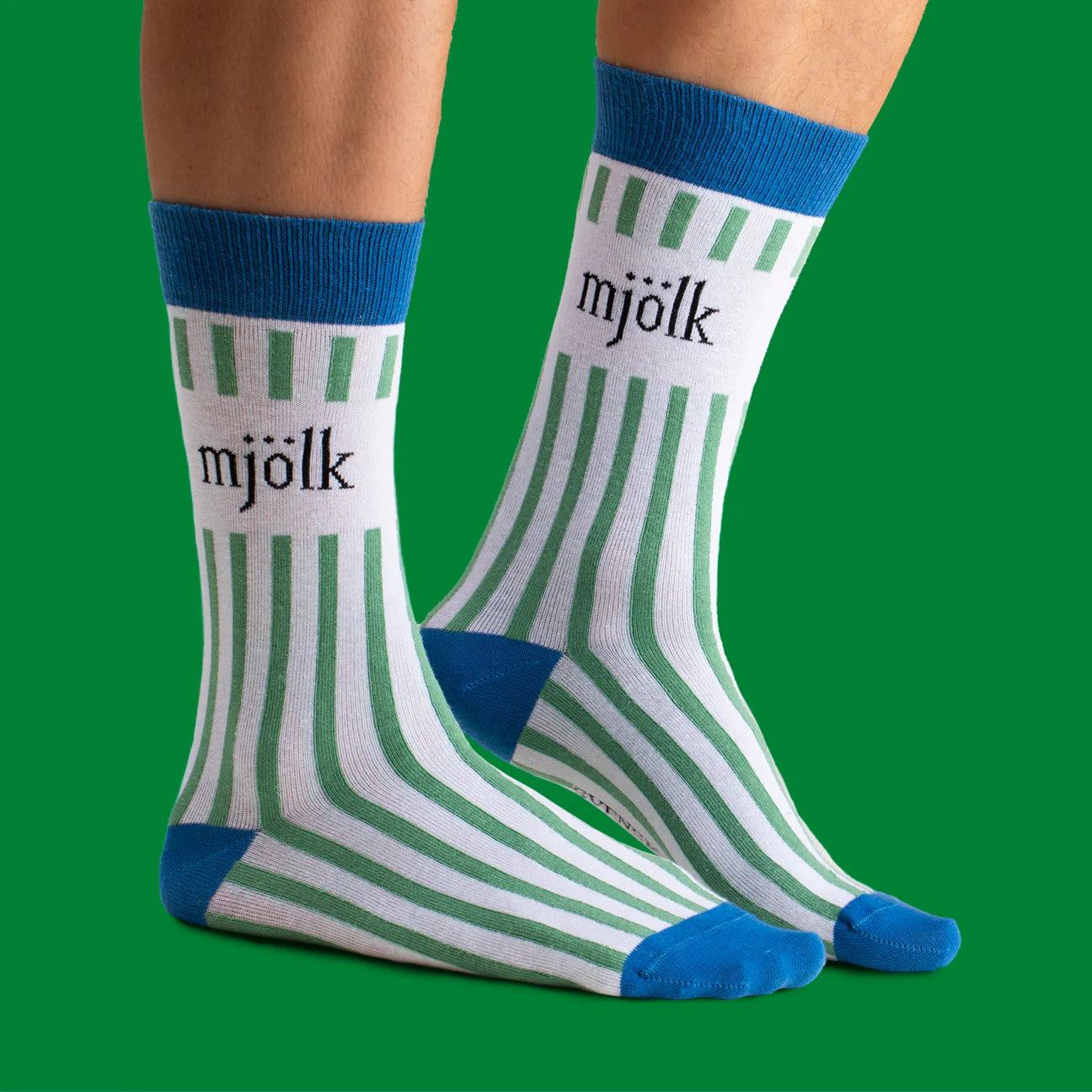 Socks Green Milk/Grön Mjölk 41-46