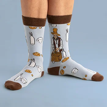Findus socks - Pettson packs Fika basket 41-46