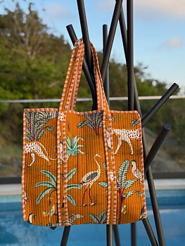 Bag handmade orange