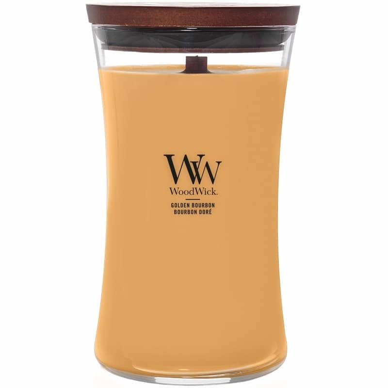 Woodwick Golden Bourbon Large