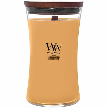 Woodwick Golden Bourbon Large