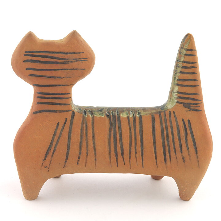 Lisa Larson (Small Zoo 1955) Sassy Standing Cat 12/10 cm (2)
