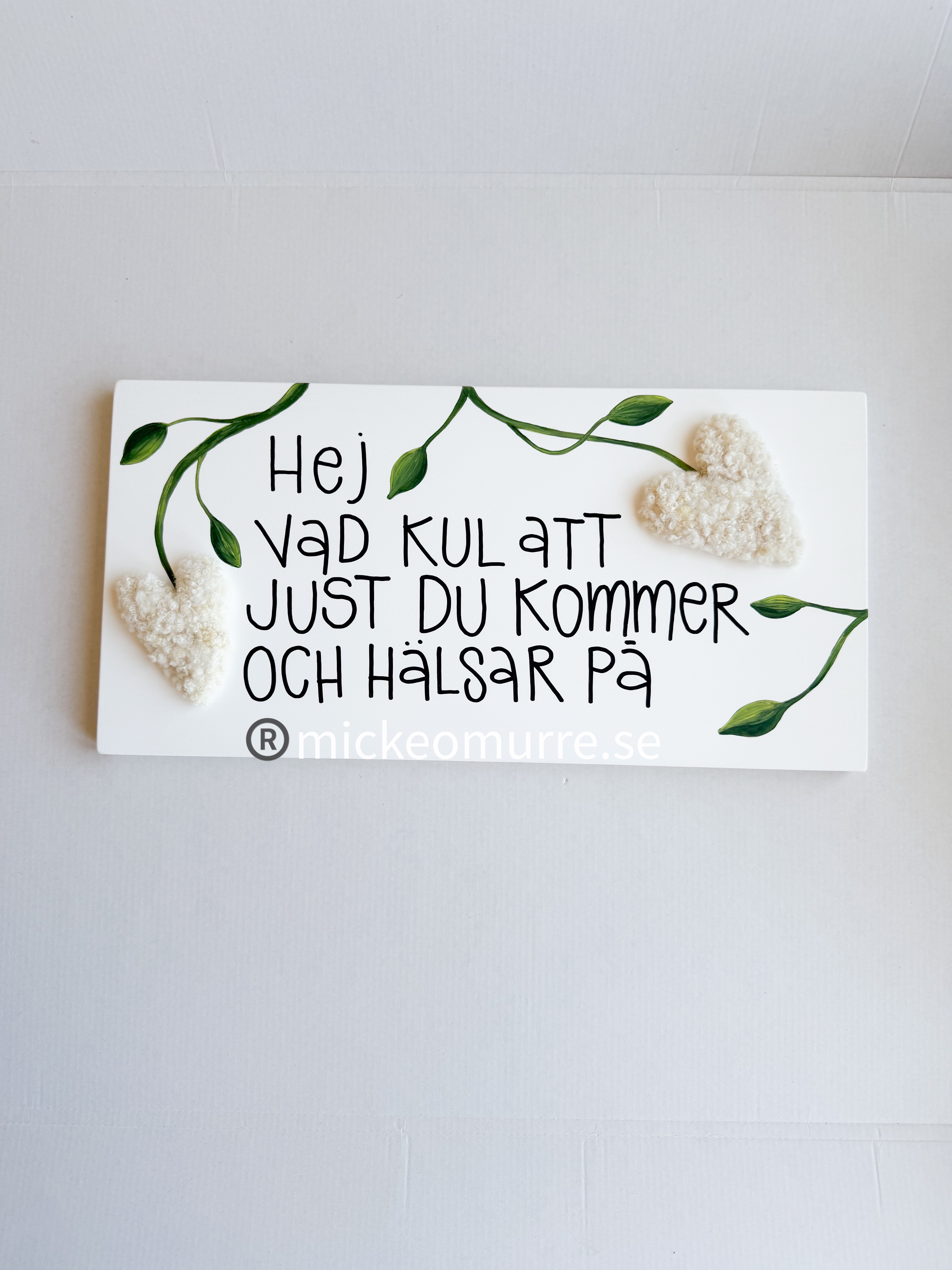 Hej vad kul att just du kommer och hälsar på - 2