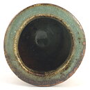 Lisa Larson (1960s) Unique Swelling Vase with with Relief Decor 9 cm