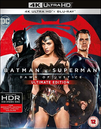 Batman v Superman: Dawn Of Justice - The Ultimate Edition (BLU-RAY 4K ULTRA HD + BLU-RAY)