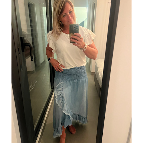 Felicia Tencelkjol med smock