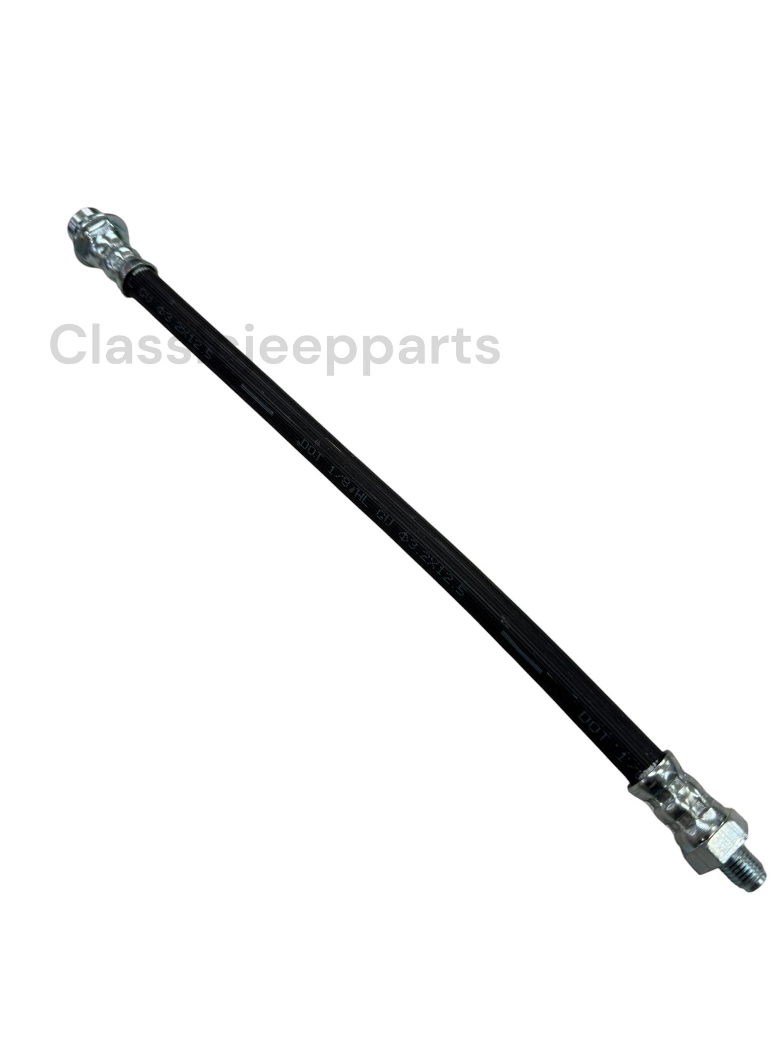 Brake Hose, frame to front axle  12"