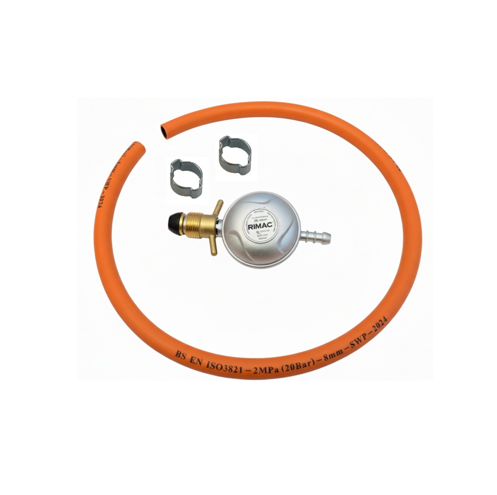 REGULATOR SET 30 MBAR MED 1 M GASOLSLANG