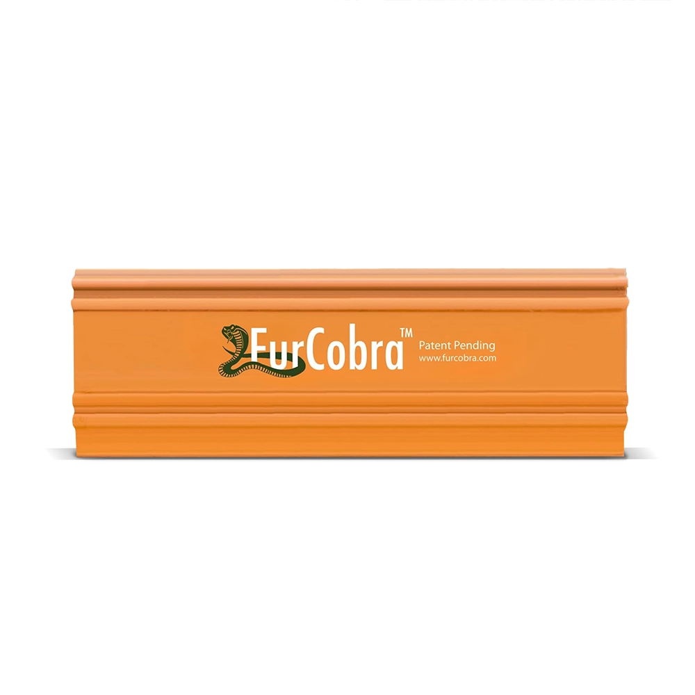 FurCobra pro scraper to remove dog hair from the car or sofa