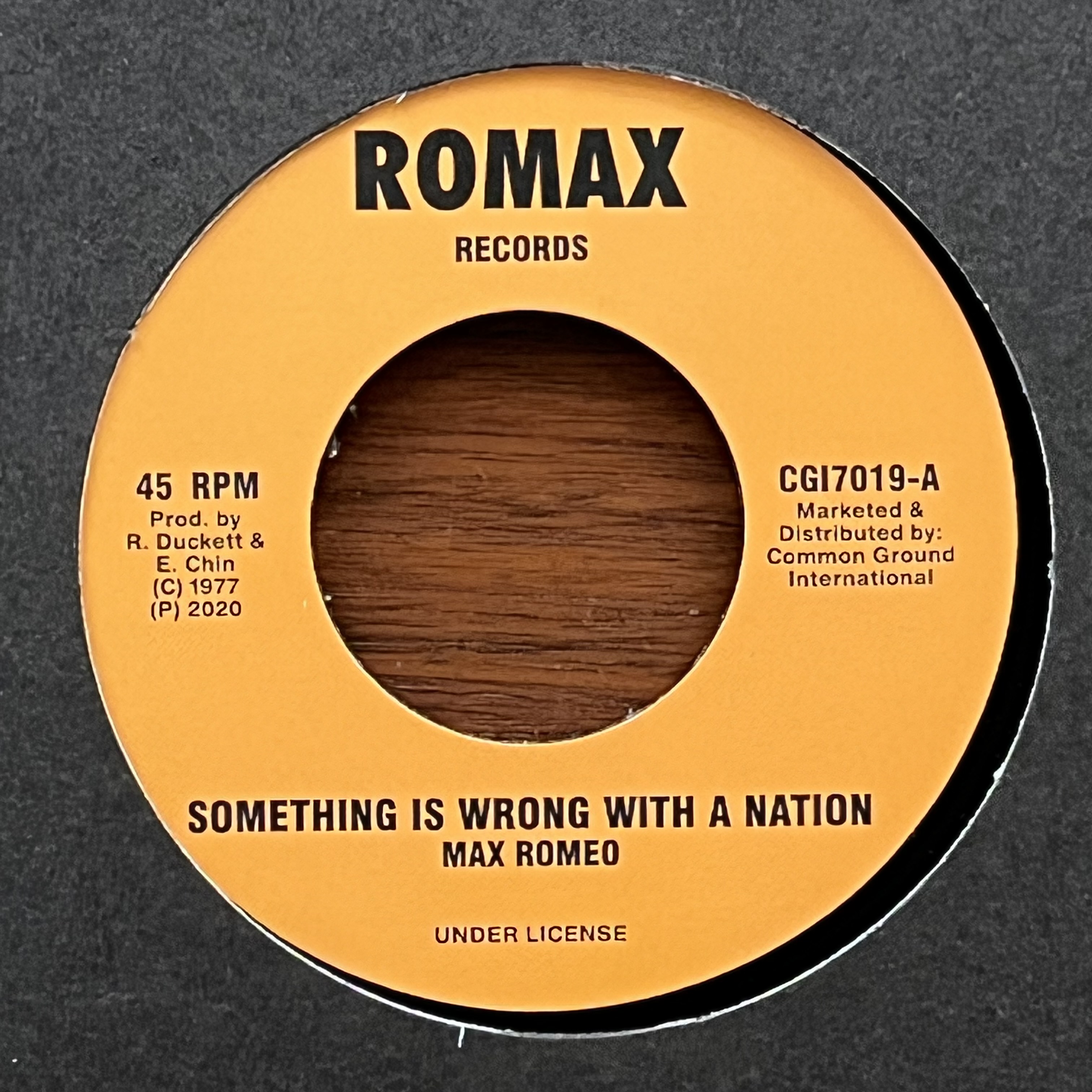 Max Romeo – Something Is Wrong With A Nation
