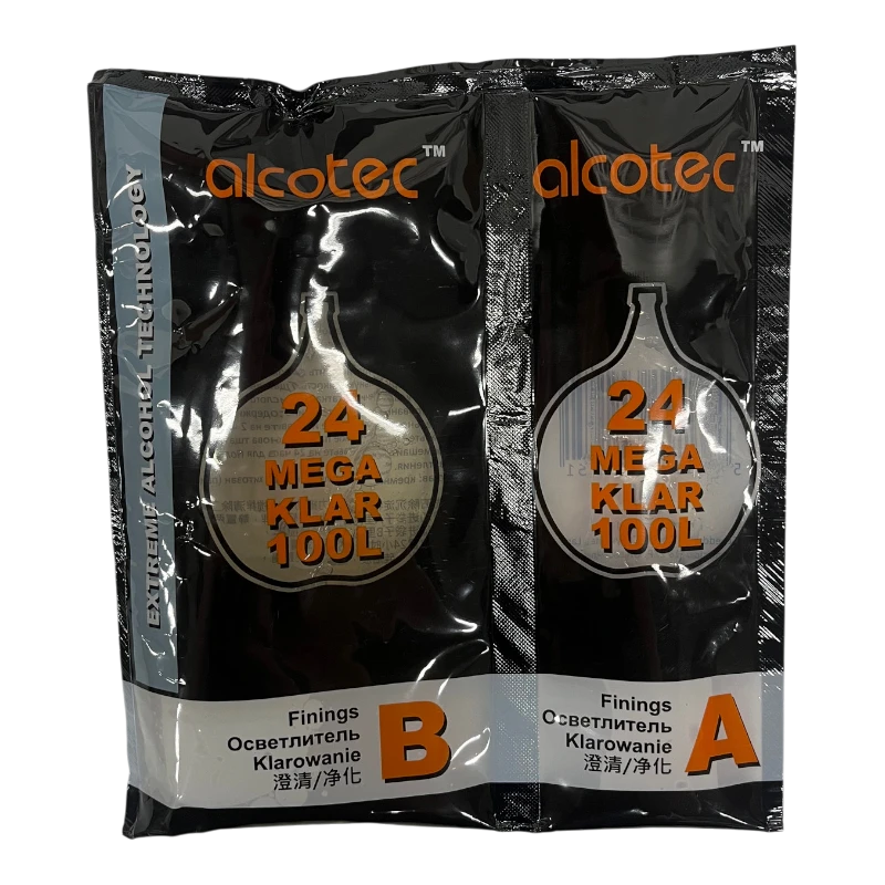 Alcotec Mega Klar 100L - Klärmittel für Wein und Maische