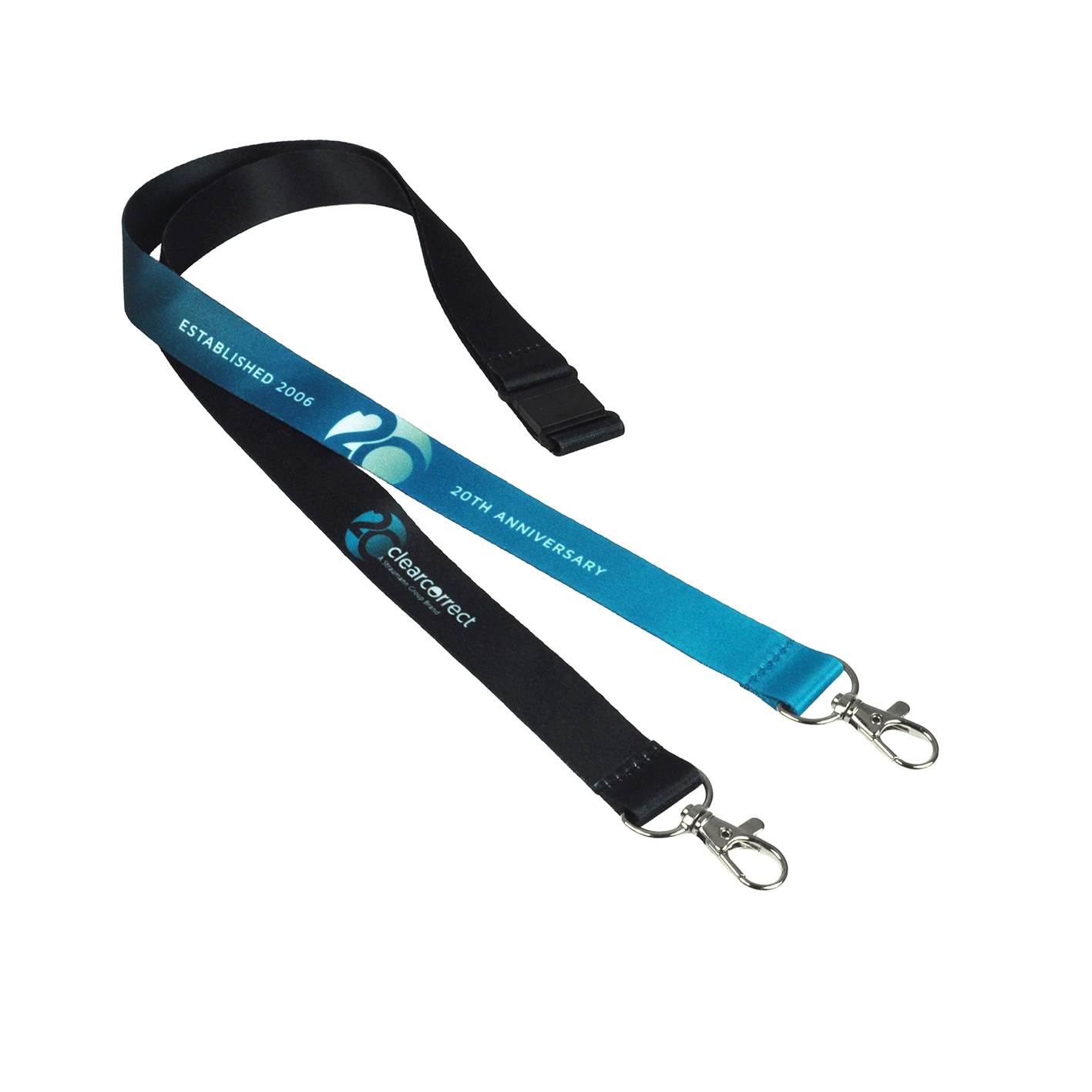 Lanyard sublimated, clearcorrect