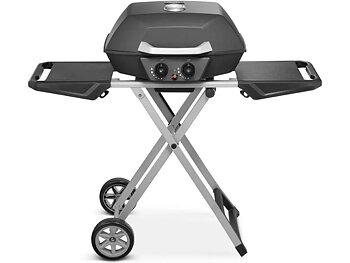 Bärbar gasgrill 2 brännare 4,5 kW