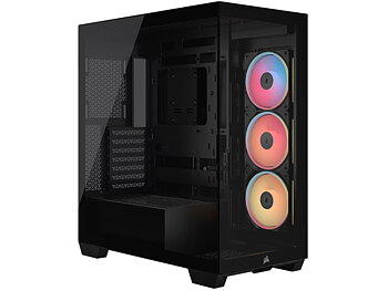 Corsair 3500X LXR LINK Mid Tower (svart)