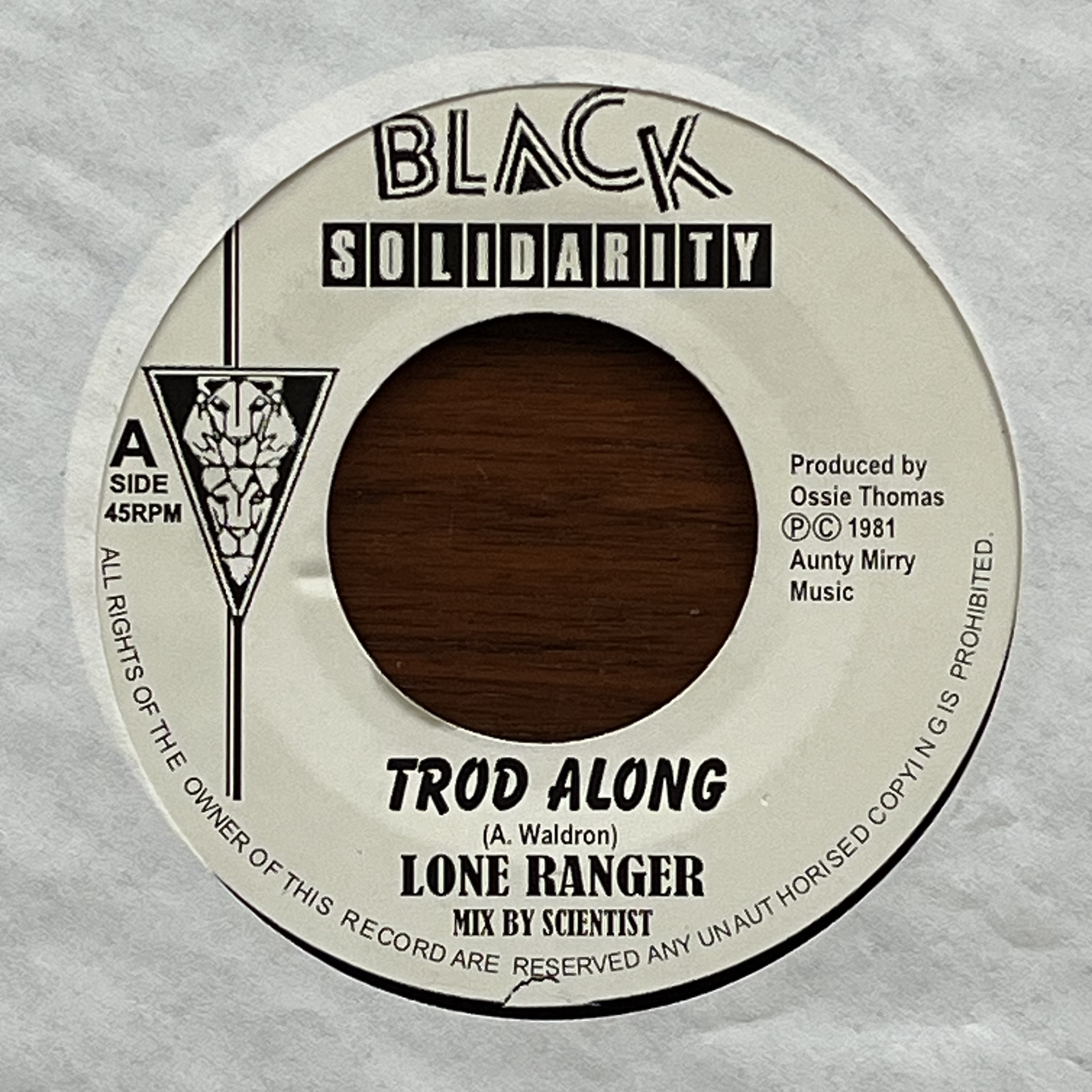 Lone Ranger – Trod Along