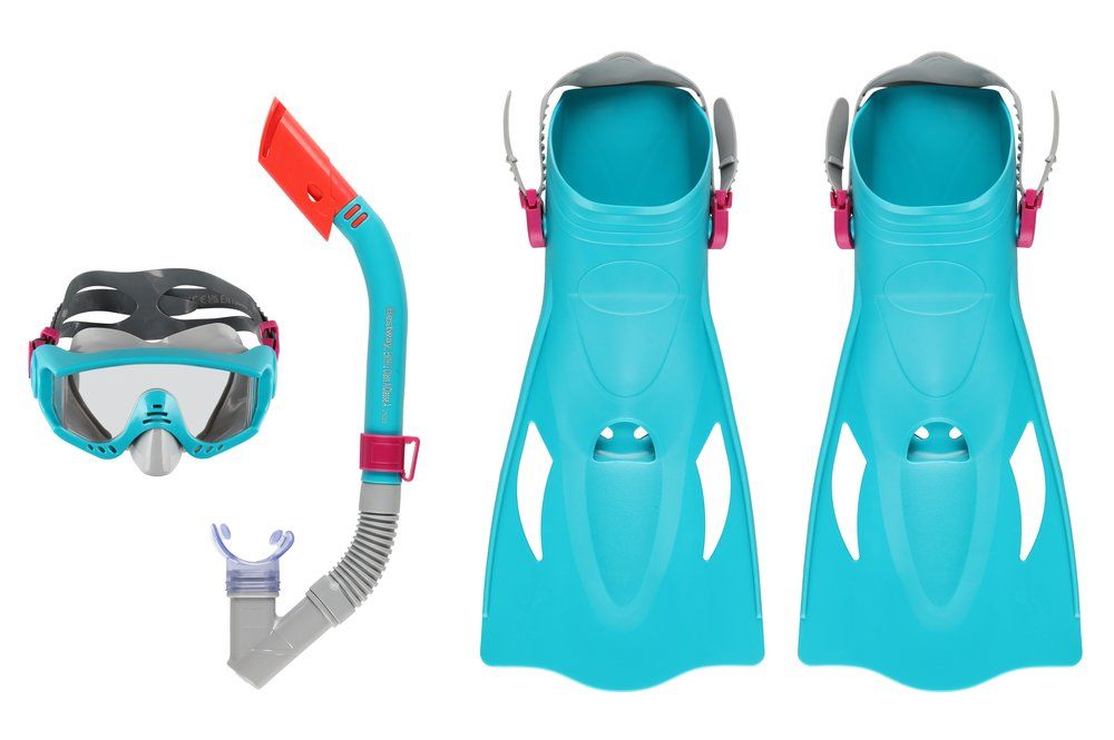 Bestway Snorkkelisetti räpylöillä 14+ koko 41-46 - 2