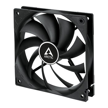 ARCTIC F12 Fan 1-pack Svart 120 mm