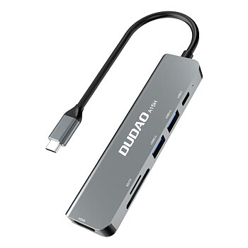 Dudao A15H 6-in-1 Type-C Adapter Dockningsstation