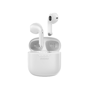 Dudao U18 Trådløs Ægte trådløse øretelefoner Bluetooth 5.1 - White