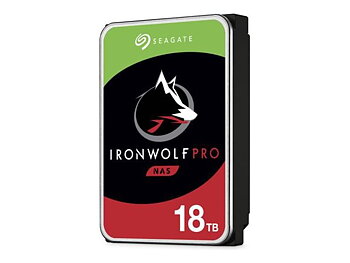 Seagate IronWolf Pro Hårddisk ST18000NE000 18TB 3,5" SATA-600 7200rpm, Fabriksrecertifierad