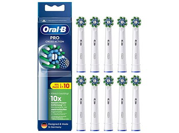Oral-B Cross Action 4-pack reservborsthuvuden 10 st