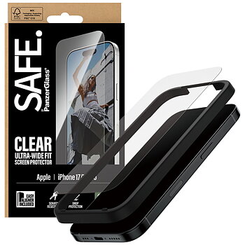 SAFE. by PanzerGlass Skærmbeskytter iPhone 17, iPhone 16 Pro