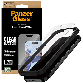 PanzerGlass Skärmskydd iPhone 2025 6.3 iPhone 17