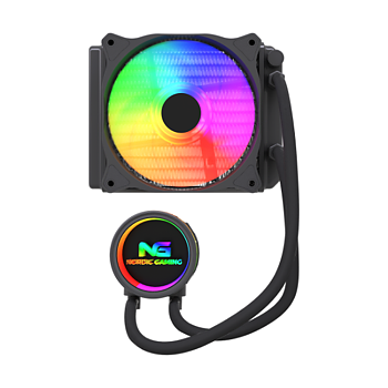 Nordic Gaming LC120 aRGB Vattenkylare Svart 120 mm