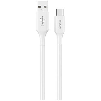 Dudao L2ST USB-A to USB-C cable 30W 1.2m hvid