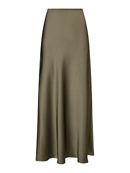 Neo Noir Vicky  Heavy Sateen  Skirt,  Cold Army