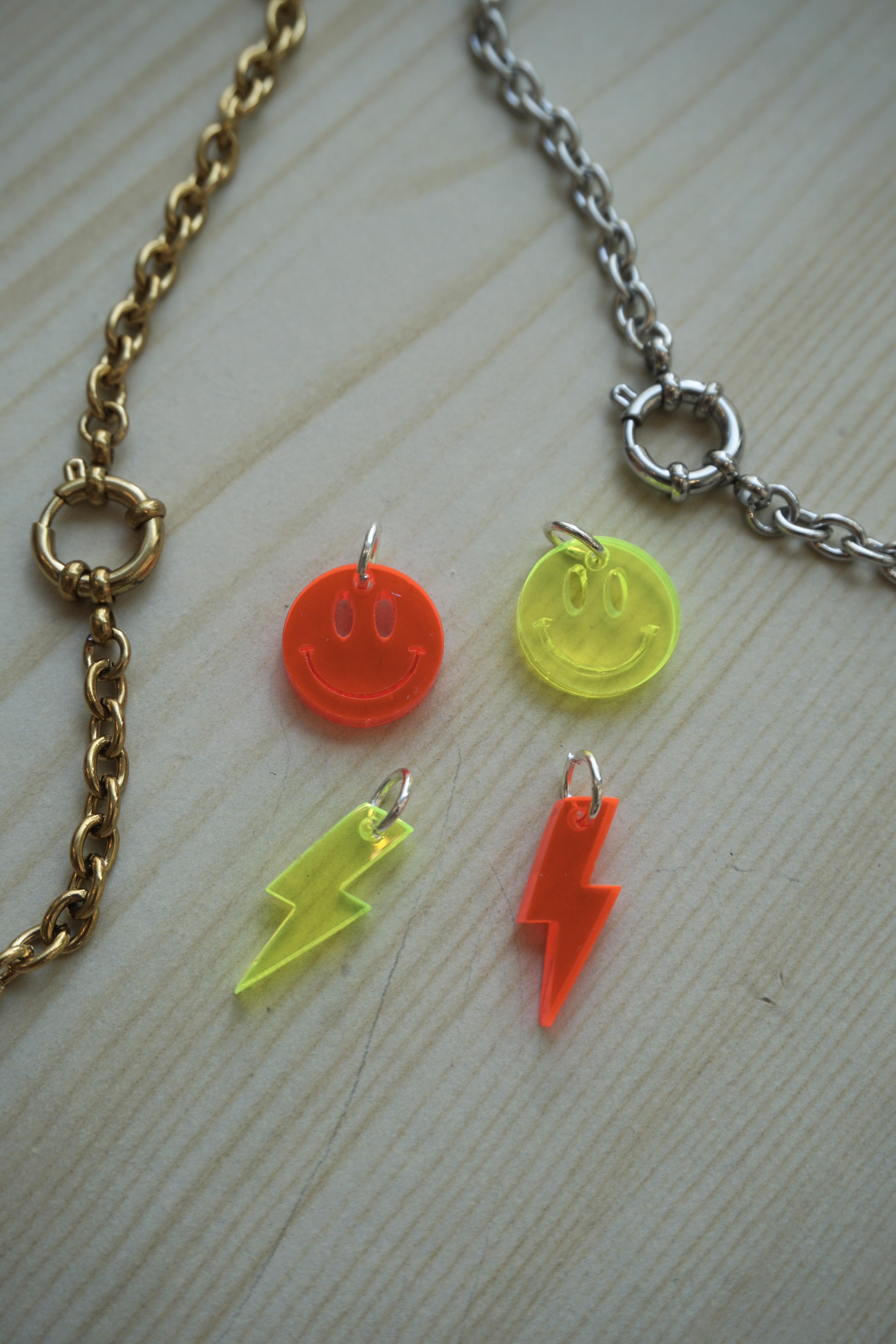 Mini pendant neon pink flash - 2