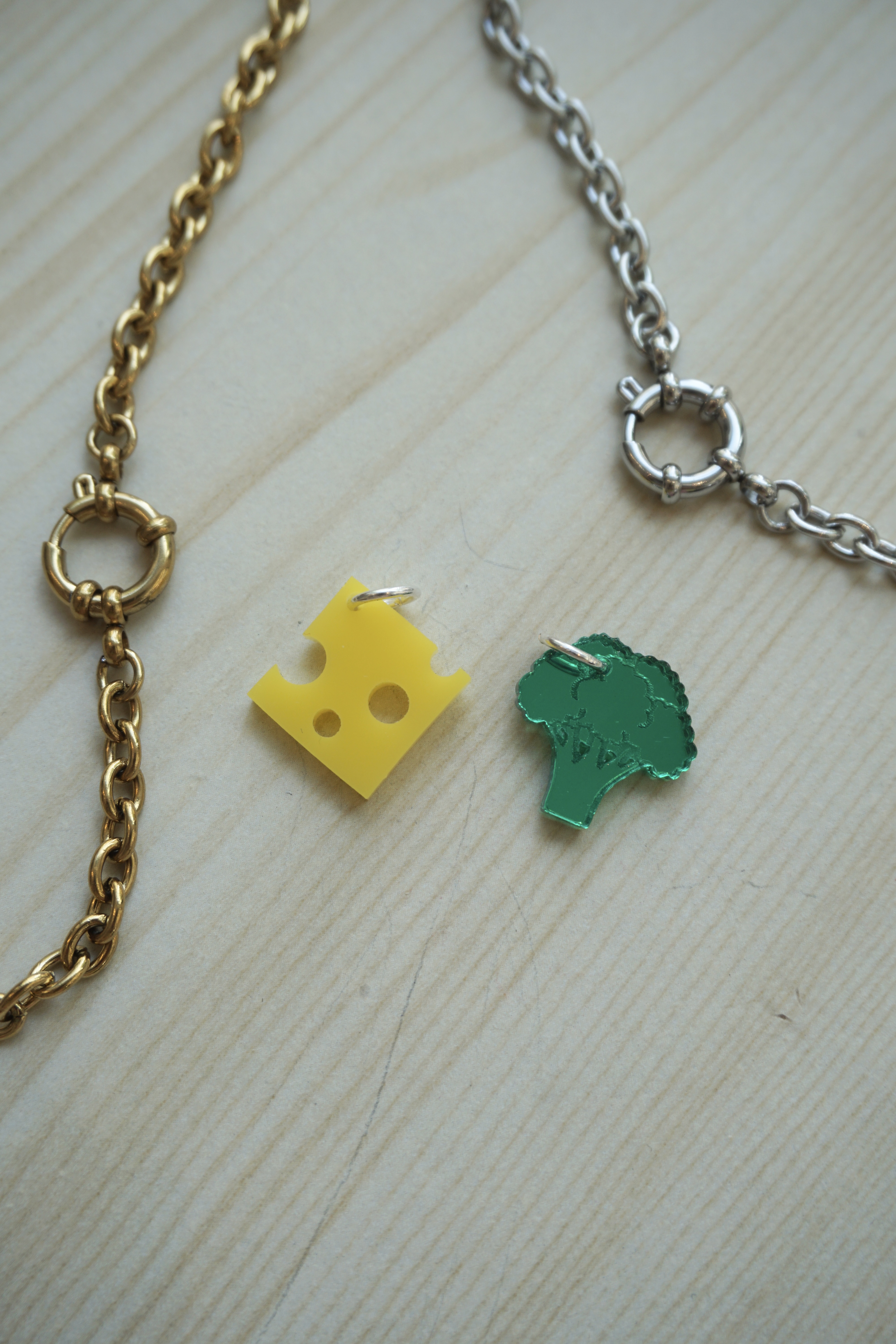 Mini pendant mirror green broccoli - 2
