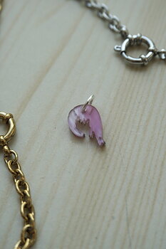 Mini pendant pink shrimp
