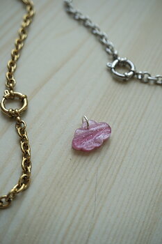Mini pendantpink/white cloud