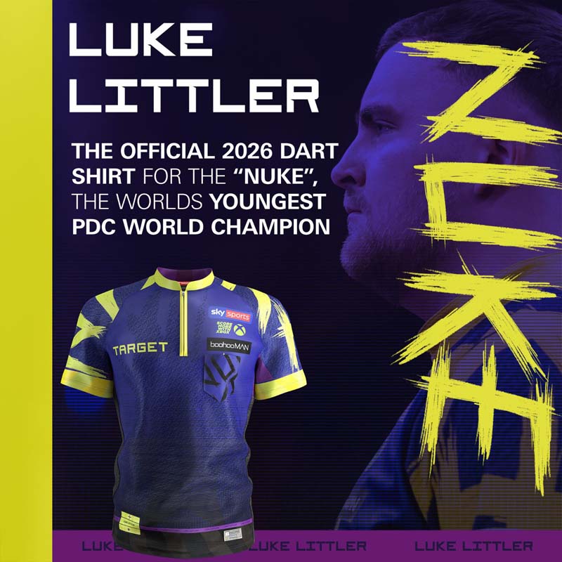 Target Luke Littler 2026 Darttröja  - 2