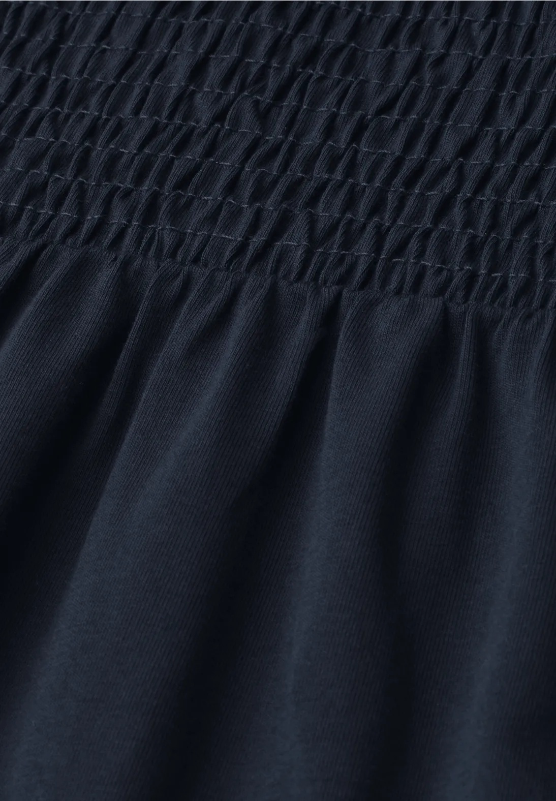 EOS Volant Jersey Dress - Deep Blue - Street One - 5