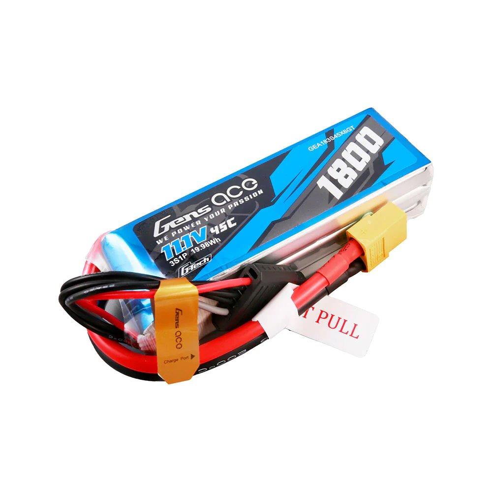 GensAce G-Tech 1800mAh 11.1V 45C 3S1P Lipo Battery Pack with XT60 Plug - 4