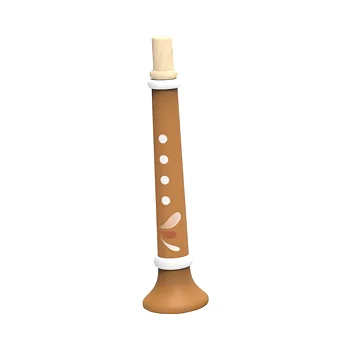 Speedy Monkey Musikinstrument Trumpet brun
