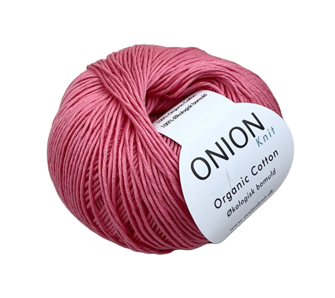 Bubbelgum (rosa) Organic Cotton - Onion 155