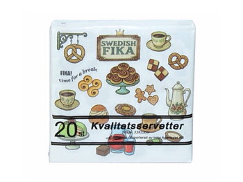 Servetter swedish fika