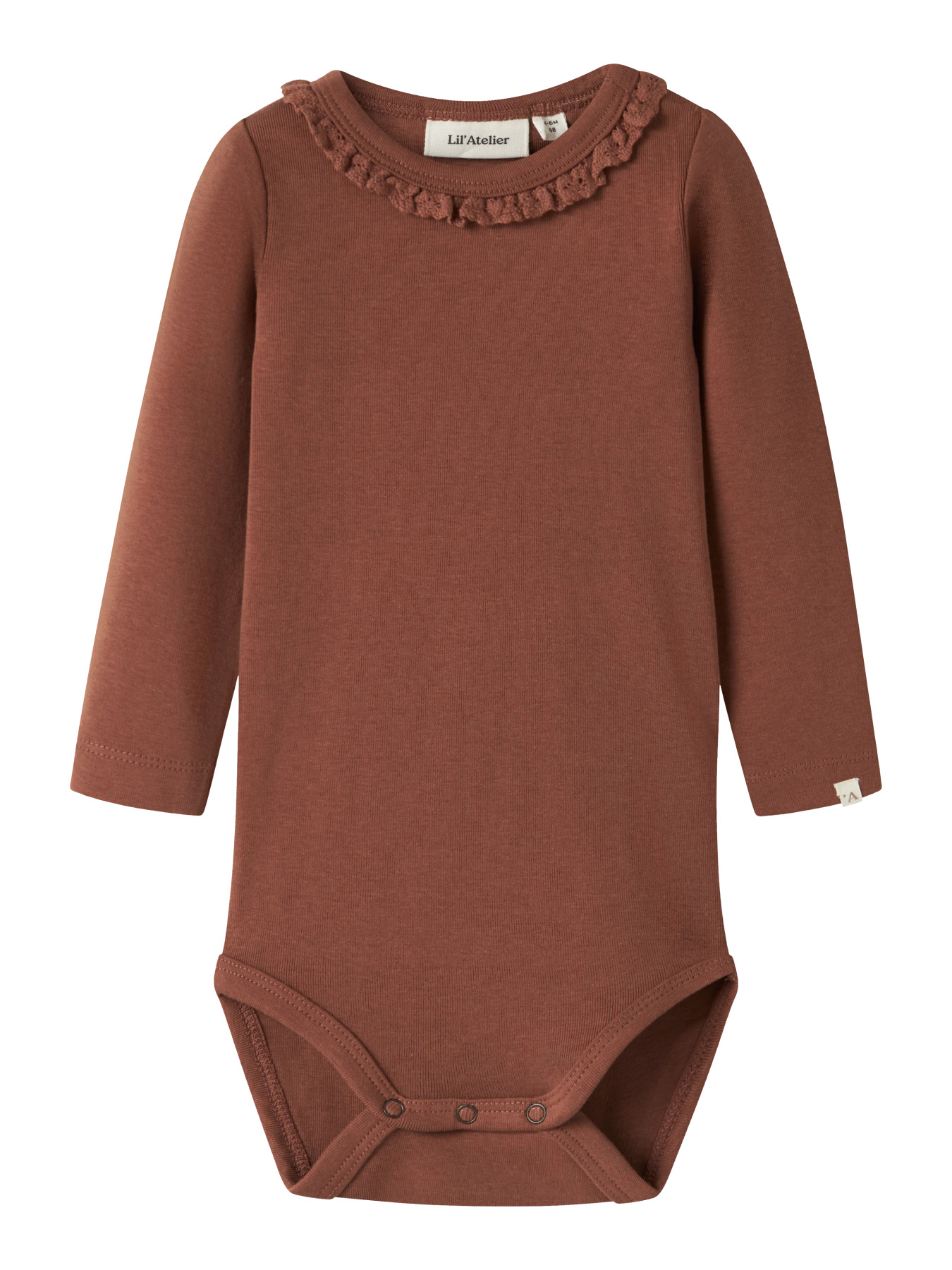 NBFLAYO SUP LS SLIM BODY SOLID LIL Maple Syrup